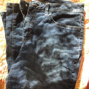 Capri length jeans